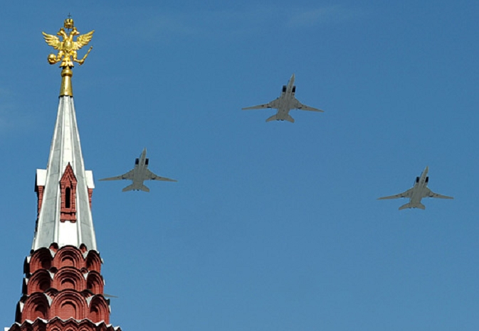 Воздухопловниот дел од Парадата во Москва
