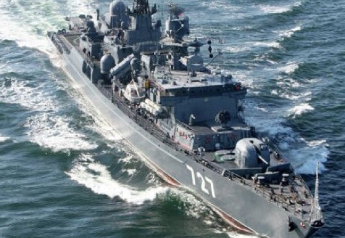 Руски и кинески бродови на заедничка воена вежба