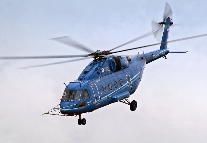 Повеќенаменскиот хеликоптер Ми-38 на МАКС-2013