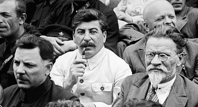 Јосиф Сталин на Првиот Сојузен конгрес на колхозници-ударници во Москва на 19 февруари 1944 година. Извор: РИА Новости