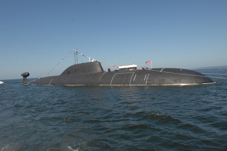 Нуклеарна подморница класе „Ајкула“ сматра се једном од најтиших и најнеприметнијих за радаре. Извор: ИТАР-ТАСС.