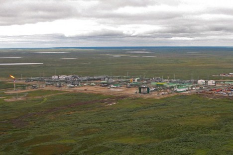 Западно-Хоседајуско налазиште нафте у Јамало-Ненецком Аутономном Округу (северозападни Сибир). Извор: Росиjска газета.