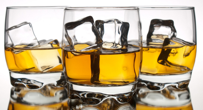 Највећи раст продаје у односу на прошлу годину бележи продаја вискија, и то за целих 66%. Удео овог пића на тржишту достигао је 25%, док је 2011. по први пут у историји продаја вискија премашила продају премијум вотке. Извор: Lori / Legion Media.