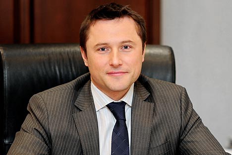 Diretor-geral da holding Equipamentos Aeronáuticos, Maksim Kuziuk Foto: serviço de imprensa