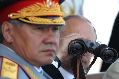 Експертите сметаат дека Шојгу за една година успеа да ги зацврсти Вооружените сили на РФ во низа правци. Извор: ИТАР-ТАСС.