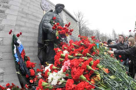 „Бронзани војник“ у Талину. Извор: ИТАР-ТАСС.