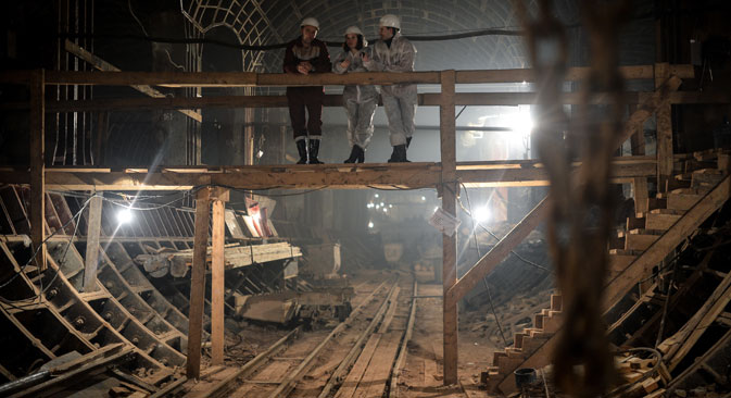 Тло испод Москве личи на огроман сунђер. Постоје подземне грађевине још из средњег века. Извор: РИА „Новости“.