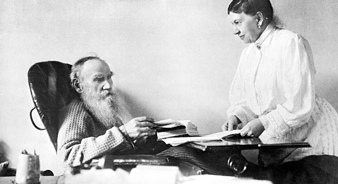 Софија Толстој је преписала цео текст „Рата и мира“ седам пута. Извор: РИА „Новости“.