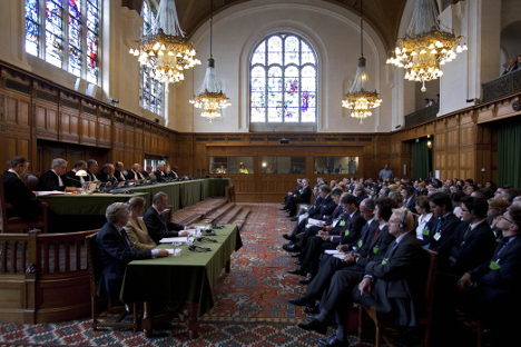 Die Entscheidung des Internationalen Gerichtshofs der Vereinten Nationen in Den Haag zum Status des Kosovo vom 22. Juni 2010 schuf einen Präzedenzfall.  Foto: AFP / East News.