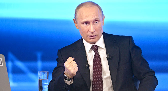 Председник Русије се нада да неће морати да искористи право да у Украјину упути војску. Извор: Reuters.
