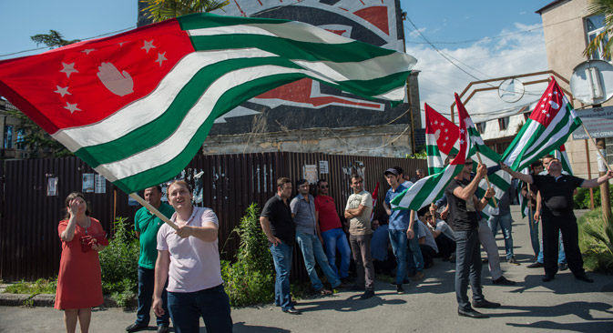 In late August, Abkhazia will elect its fourth president. Source: RIA Novosti