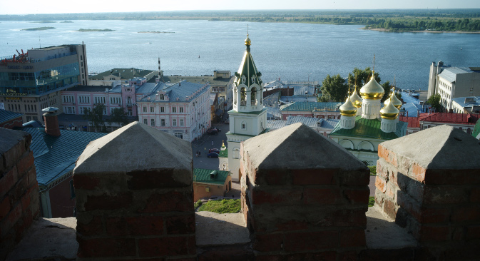Panorama Nižnjeg Novgoroda. Izvor: RIA Novosti
