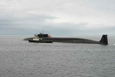Нуклеарна подморница „Јуриј Долгоруки“. Извор: ОАО СЕВМАШ.