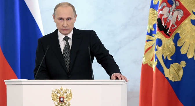 Обраћање Владимира Путина Федералној скупштини 4. децембра произвело је велики одјек у домаћим и страним политичким и пословним круговима. Извор: ТАСС.