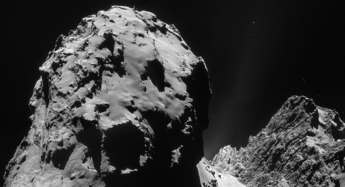 Klim Čurjumov: Glavno dostignuće je spuštanje modula Philae na jezgru kometa. To je daleko teže od spuštanja na Mars, Veneru ili drugi planet, jer tamo ima više prostora i gravitacija je mnogo jača. Izvor: AP
