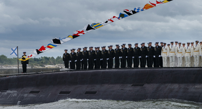 Дан руске ратне морнарице у Балтијску у Калињинградској области. Фотографија: Вадим Савицки / Mil.ru, 26. јул 2015