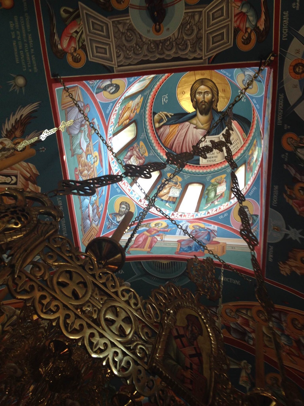 Фреске у Храму св. Луке