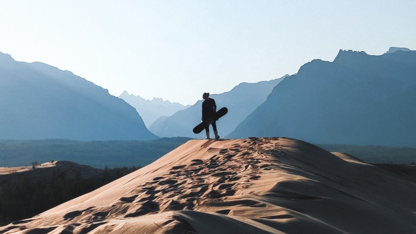 Пересечь пустыню Чарские пески