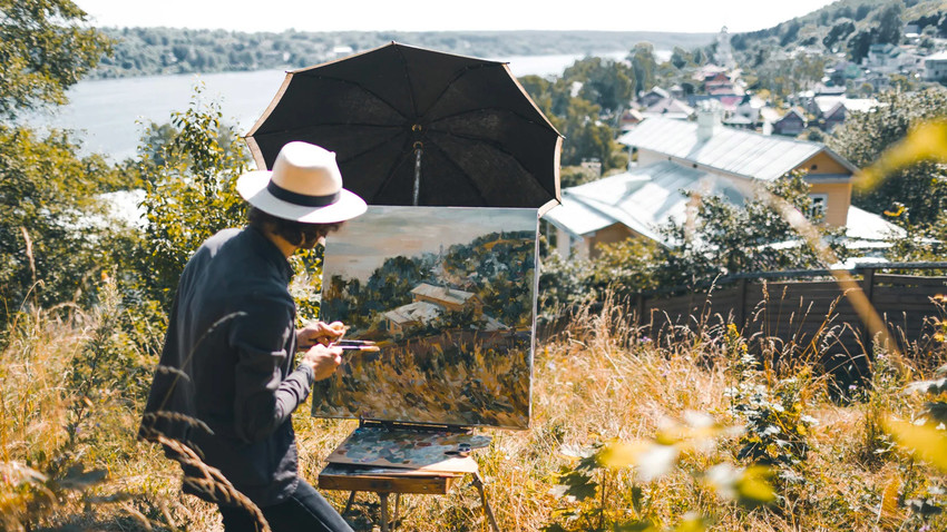 Остаться на картине