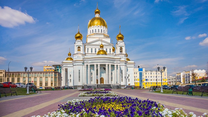 Собор святого Феодора Ушакова в Саранске