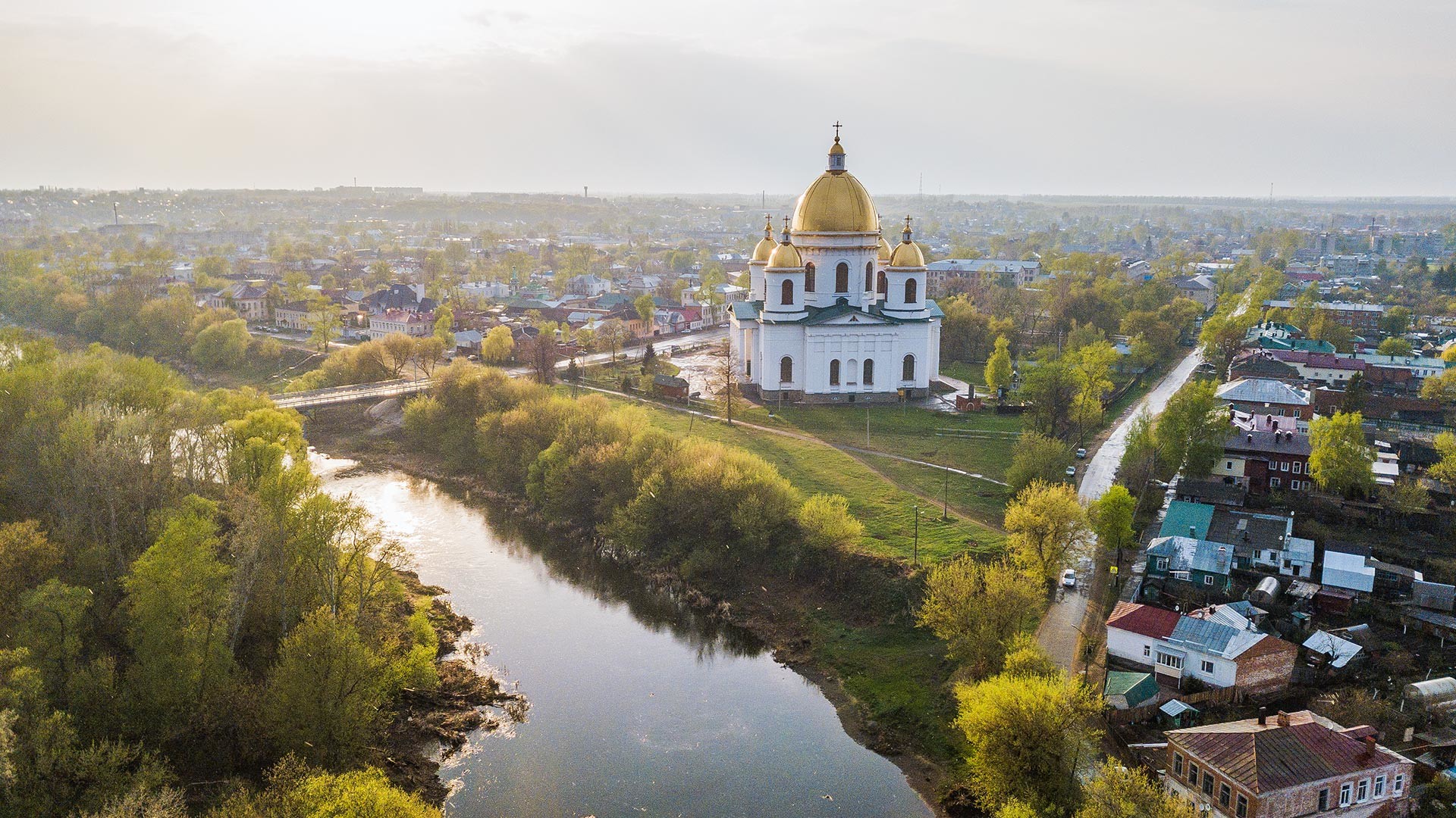 Catedral da Trindade na cidade de Morchansk. 