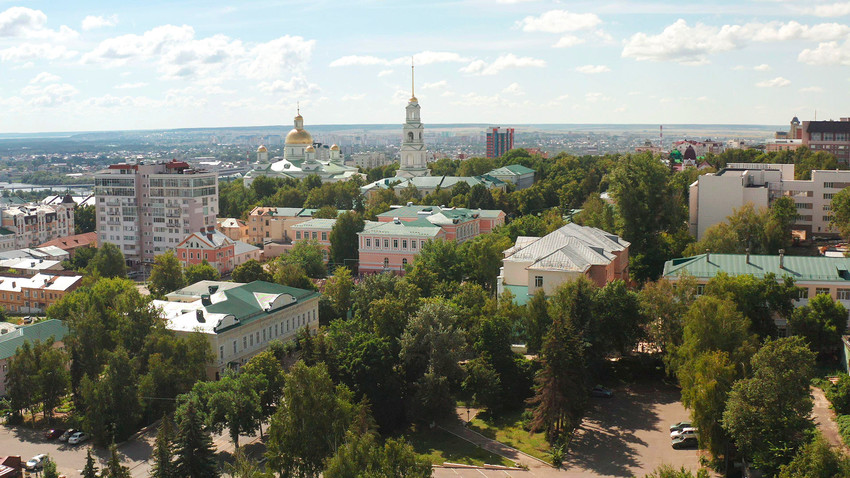 Penza seen from above