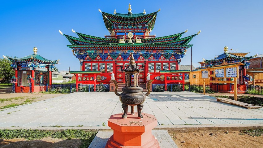Ivolginsky Datsan in Buryatia