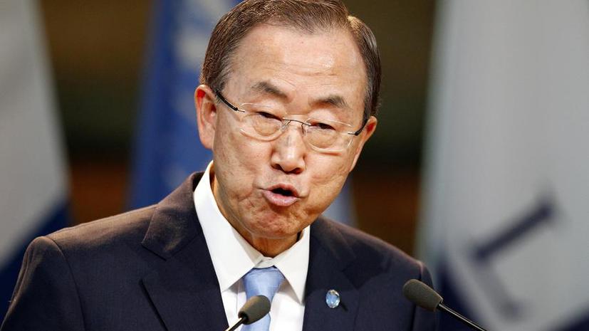 Пан Ги Мун: Анализ материалов, собранных экспертами ООН в Сирии, может занять 2 недели
