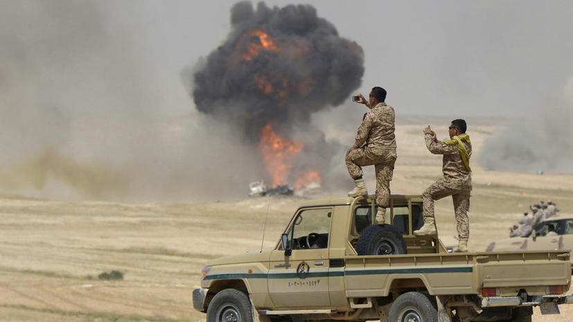 Тысячи мирных жителей оказались в западне из-за наступления армии Ирака на позиции ИГ