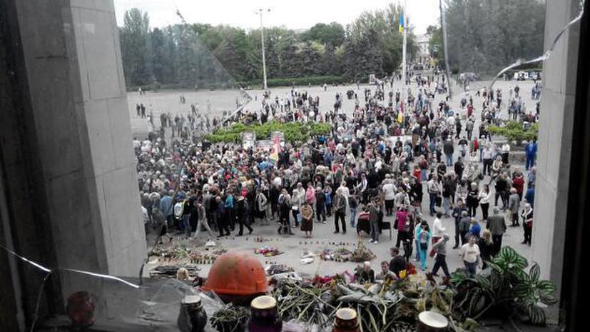 В Одессе сотни горожан вышли на митинг в память о погибших в Доме профсоюзов