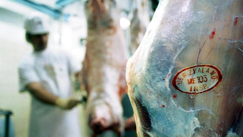 Тонны мяса из Новой Зеландии тухнут в китайских портах