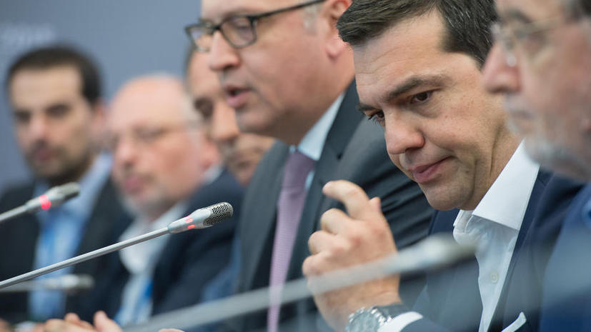 Ципрас, Меркель, Олланд и глава Евросовета представили компромисс по долгу Греции