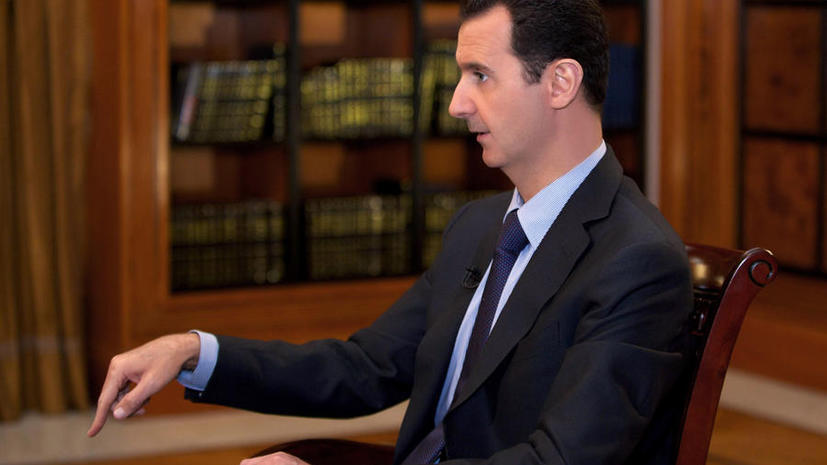 Башар Асад: Для мира в Сирии необходимо перекрыть каналы снабжения боевиков из-за границы
