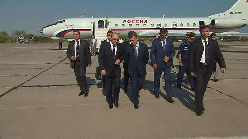 Владимир Путин прибыл в Крым и провёл заседание Совбеза РФ