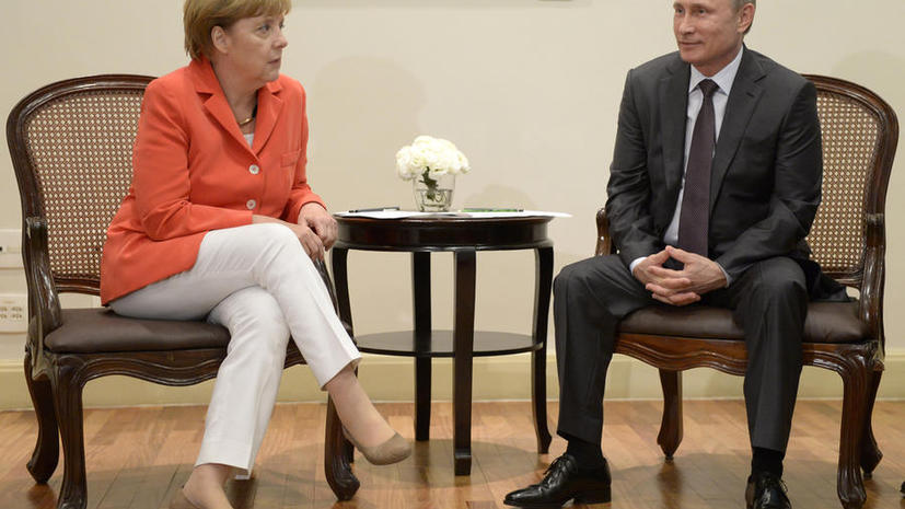 Владимир Путин и Ангела Меркель обсудили в Рио-де-Жанейро ситуацию на Украине