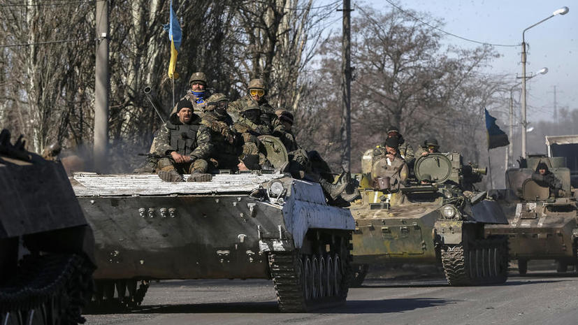 Украинские силовики заявили о начале отвода вооружений в Донбассе