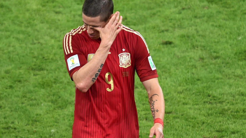 ЧМ-2014: действующий чемпион мира сборная Испании лишилась шансов на выход из группы
