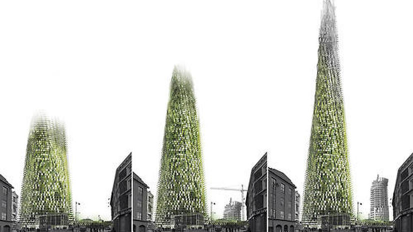 ​Самостроящийся органический небоскрёб появится в Лондоне