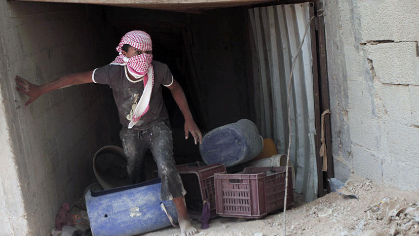 Египет затопил тоннели контрабандистов в Газе