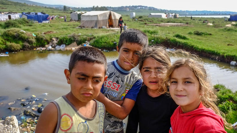 UNICEF: Число детей-беженцев из Сирии превысило 1 млн