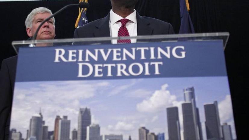 Город-банкрот Детройт представит план реконструкции долга