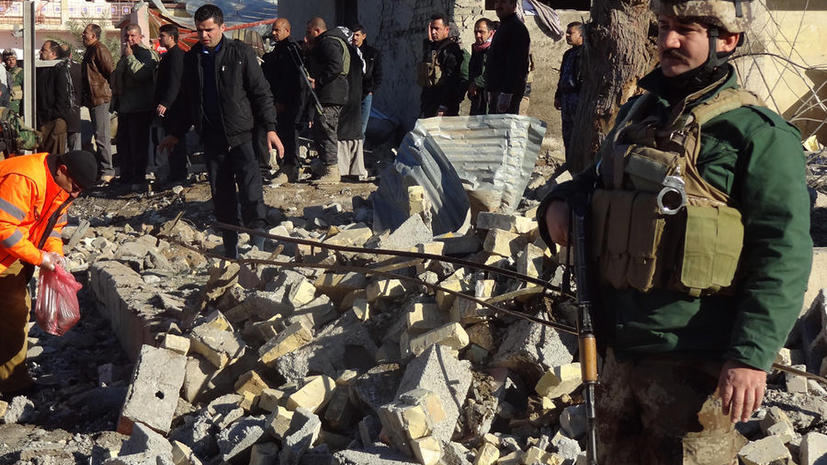 В иракском городе взорвалась бомба, 23 человека погибли