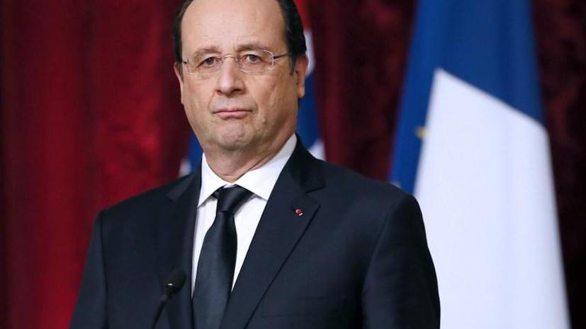 Рейтинг Франсуа Олланда достиг исторического минимума