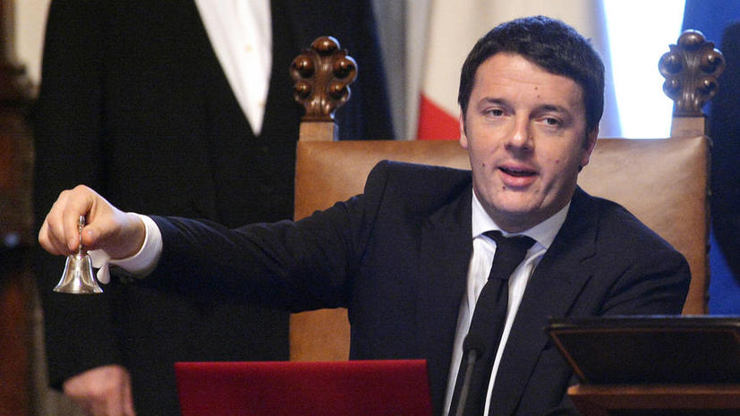 Сенат парламента Италии выразил доверие правительству Маттео Ренци