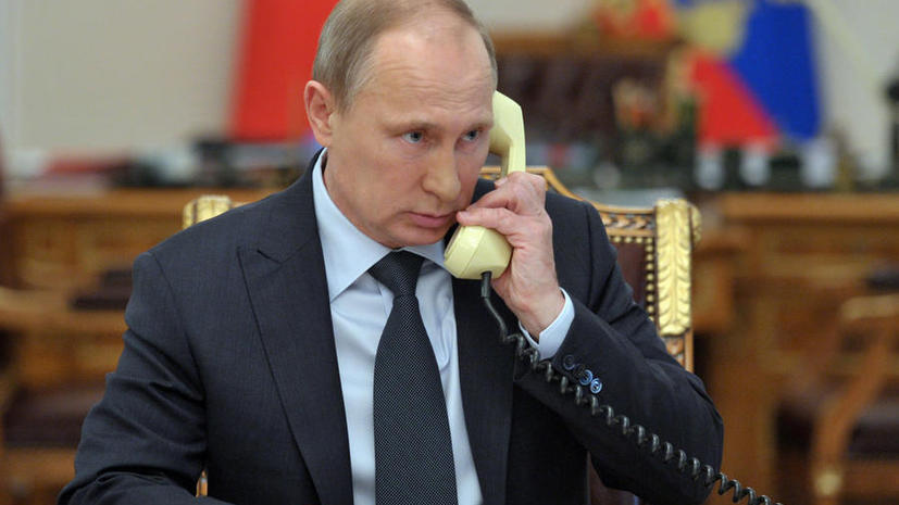 Владимир Путин и глава Еврокомиссии договорились о срочной доставке гуманитарной помощи на Украину