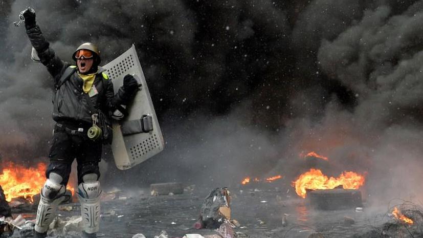 Беспорядки на Украине в фотографиях пользователей соцсетей