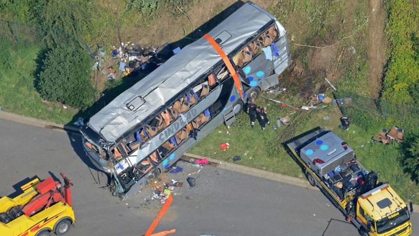 На востоке Германии украинский автобус с детьми столкнулся с польским, погибли 9 человек