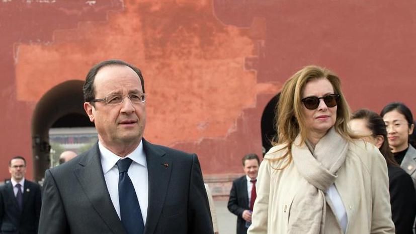 Спутница Олланда обходится Франции втрое дешевле жены Саркози