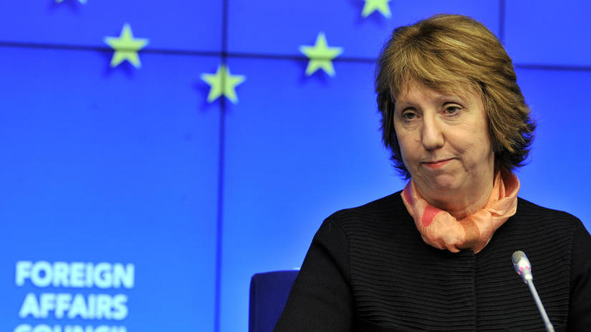 Пресс-секретарь Кэтрин Эштон: ЕС выступает за расследование сообщений об убийствах людей снайперами в Киеве