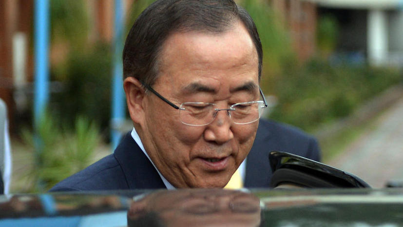 Пан Ги Мун отправится на Ближний Восток, чтобы поддержать переговоры между Израилем и Палестиной